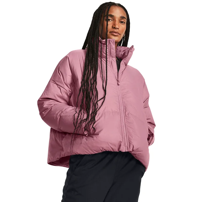 Μπουφάν Under Armour Cgi Down Puffer Jacket Ροζ Elixir S