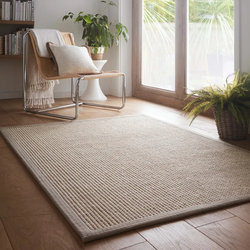 Sisal Boucle Soft Grey Rug
