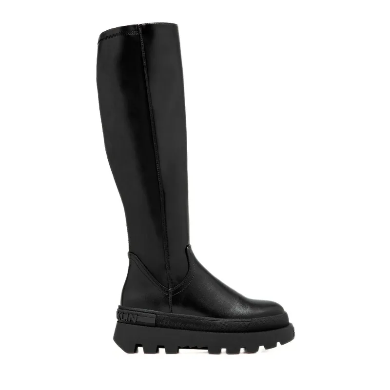 D.FRANKLIN ΓΥΝΑΙΚΕΙΑ ΜΠΟΤΑ ALL TRACK HIGH BLACK DFSH391004-BLAC