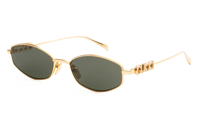 GUCCI ΓΥΑΛΙΑ ΗΛΙΟΥ GUCCI 1802S 001 5518 1802S Χρυσό
