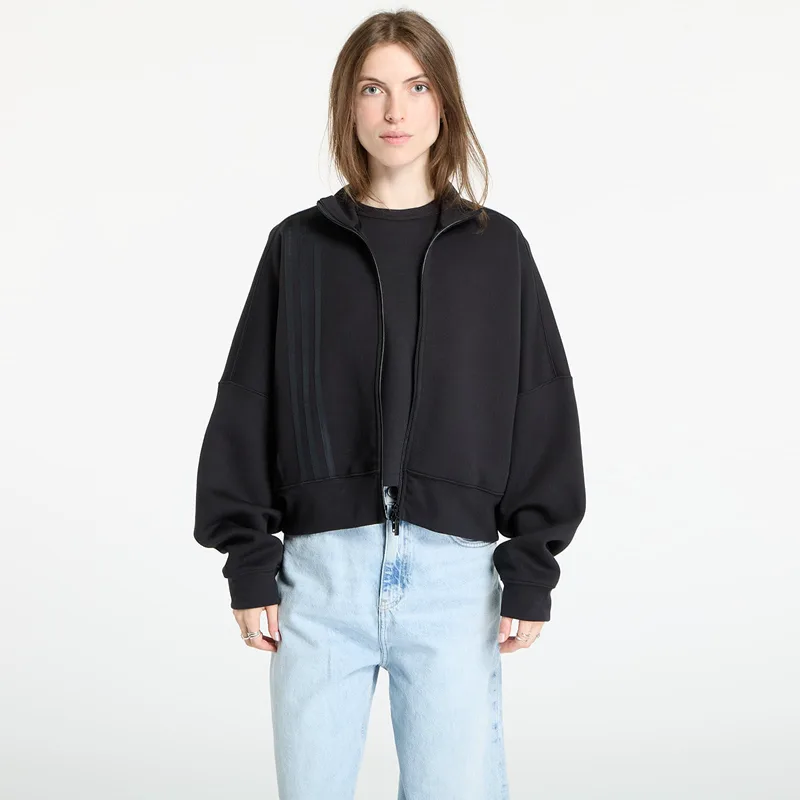 Φούτερ adidas Off Placed 3-Stripes Zip Up Black M