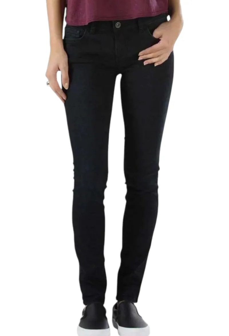 Παντελόνι Jean Vans SkinnyFit VN0001AOBLK1-V1AOBLKS Γυναικείο