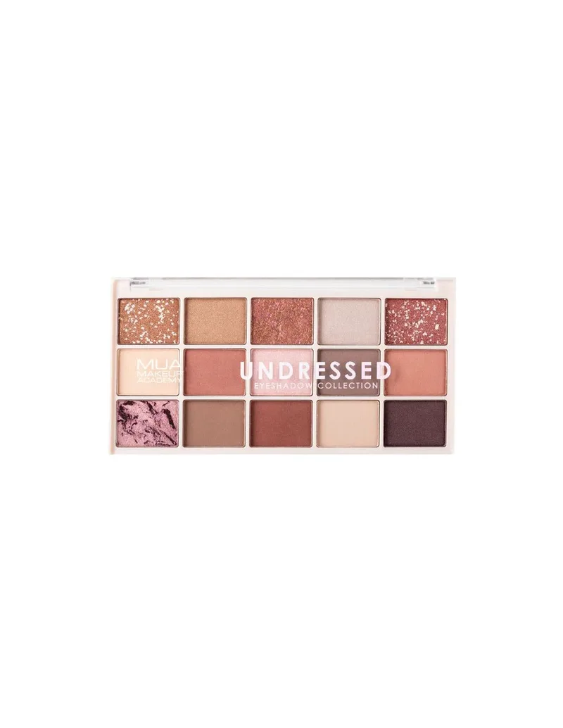 MUA 15 SHADE EYE PALETTE UNDRESSED