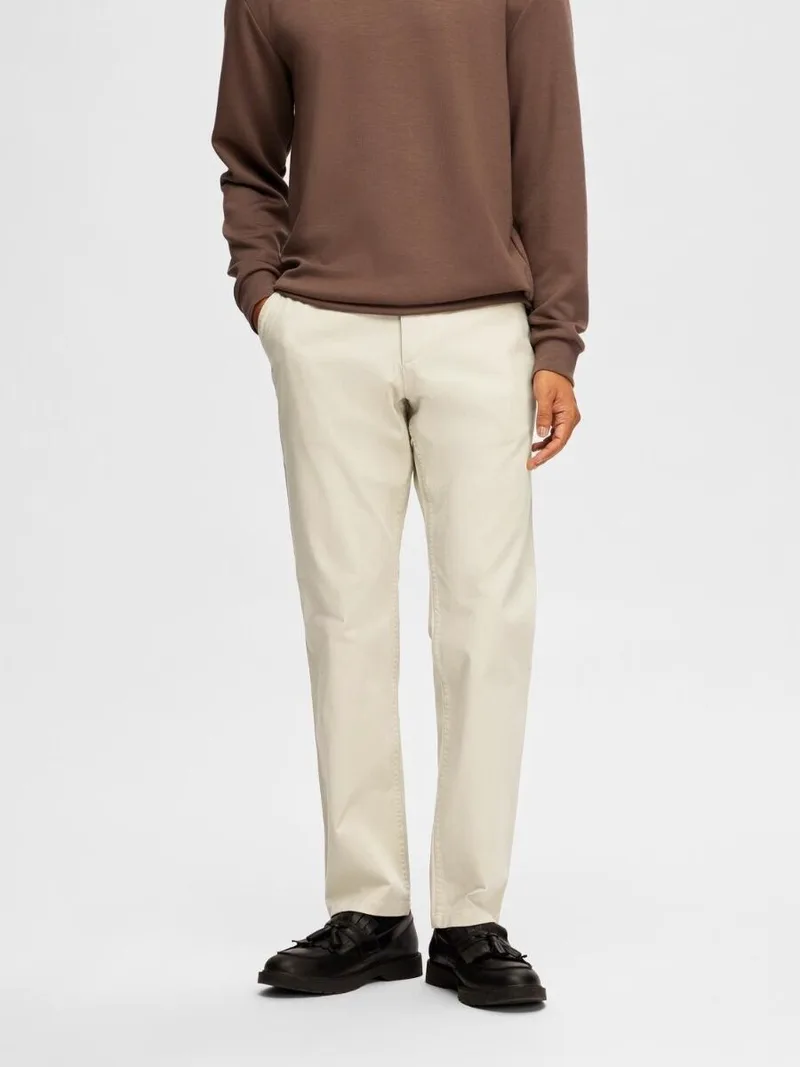 Selected 175 Bill Παντελόνι Chino Slim Fit 16092255 Εκρου