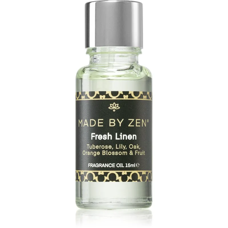 MADE BY ZEN Fresh Linen αρωματικό λάδι 15 ml
