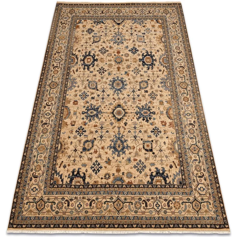 Χαλιά Rugsx Χαλί Μαλλί KESHAN περιθώρια, αΠ160x230 cm