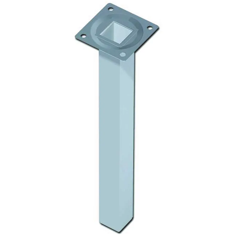 Πόδι Τραπεζιού ES Τετράγωνο Αλουμίνιο 25x25mm Η250mm