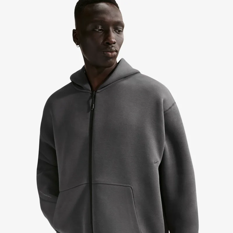 Φούτερ Nike Tech Men's Fleece Full-Zip Hoodie Anthracite/ Black S