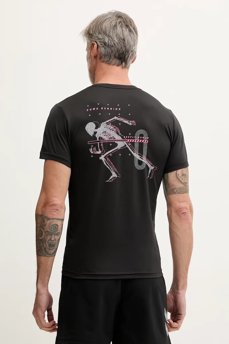 Puma t-shirt γυμναστικής ανδρικό Illustration Graphic