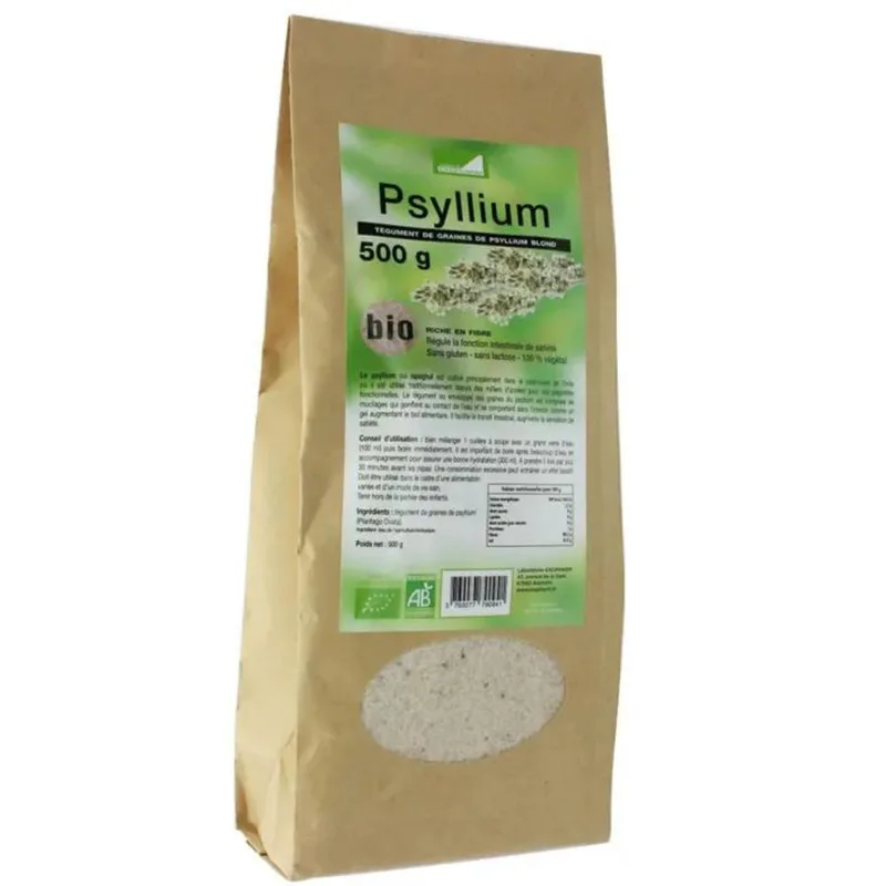 Exopharm Psyllium Tegument Blond Organic 500g