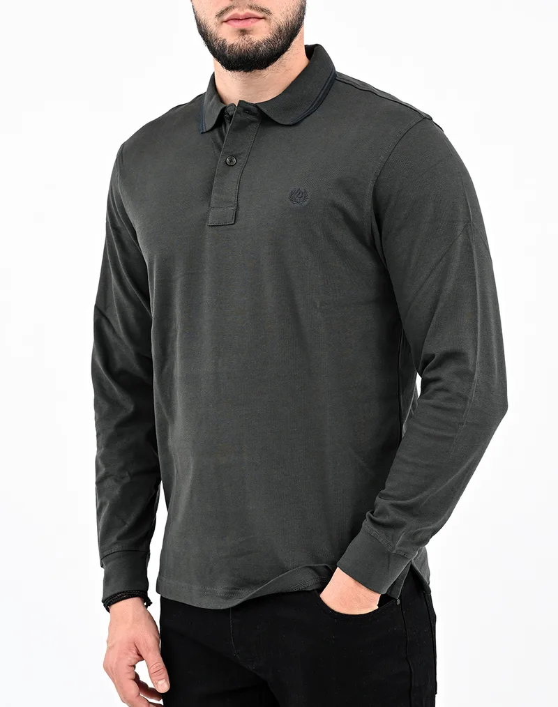 ASCOTT ΜΠΛΟΥΖΑ POLO 15281312-74 DarkOliveGreen
