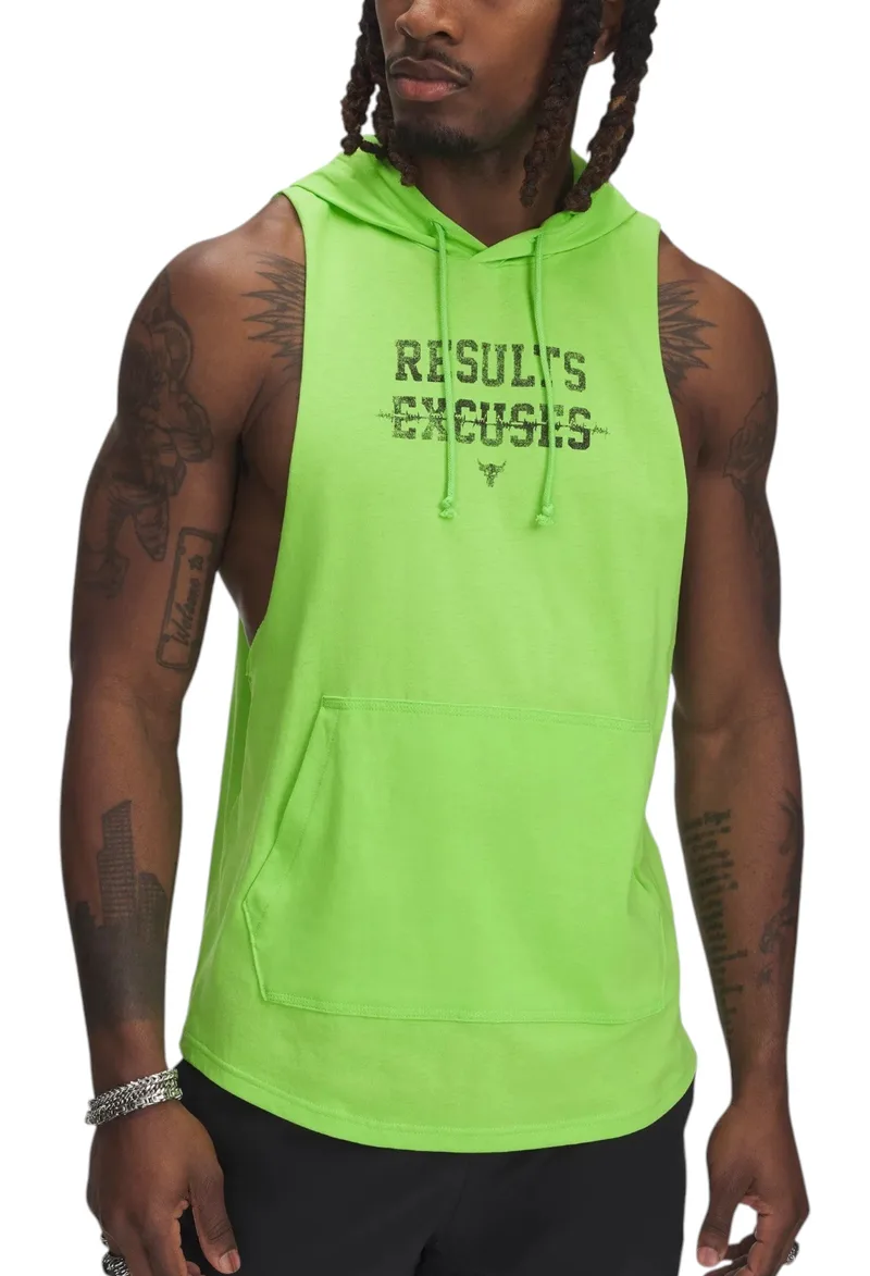 Μπλούζα Αμάνικη Under Armour Project Rock Wire 1389986-362 Ανδρικό