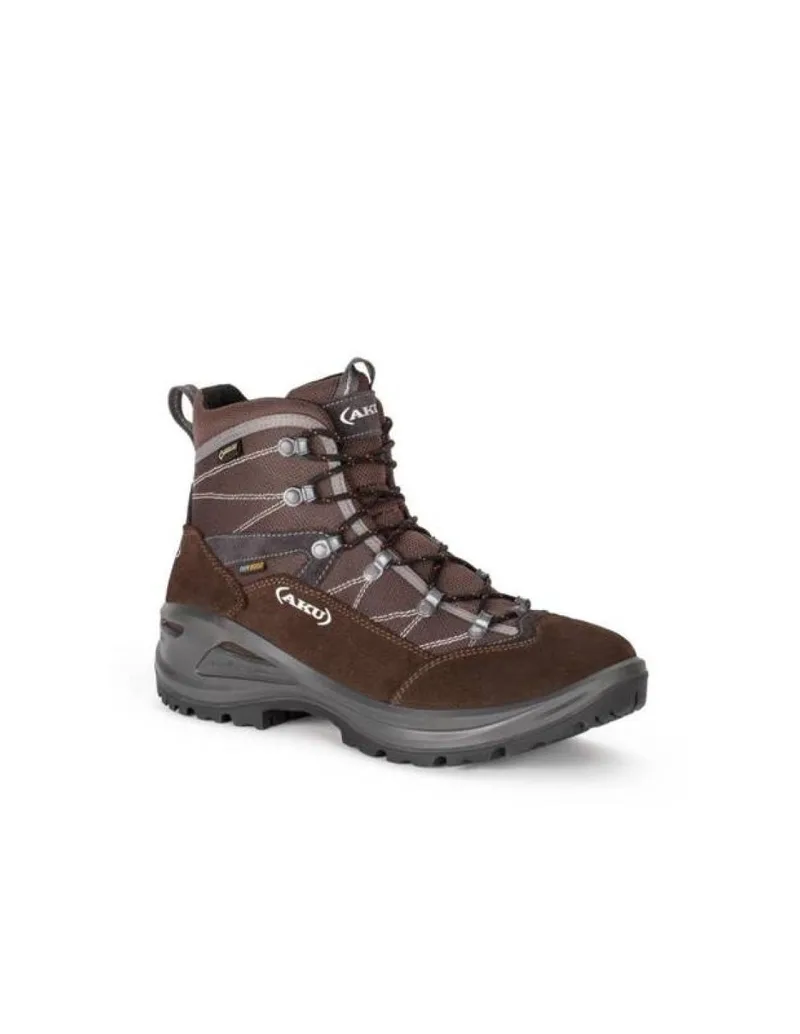 Aku Cimon GTX 345-050 Γυναικεία Ορειβατικά Μποτάκια Αδιάβροχα με Μεμβράνη Gore-Tex Καφέ