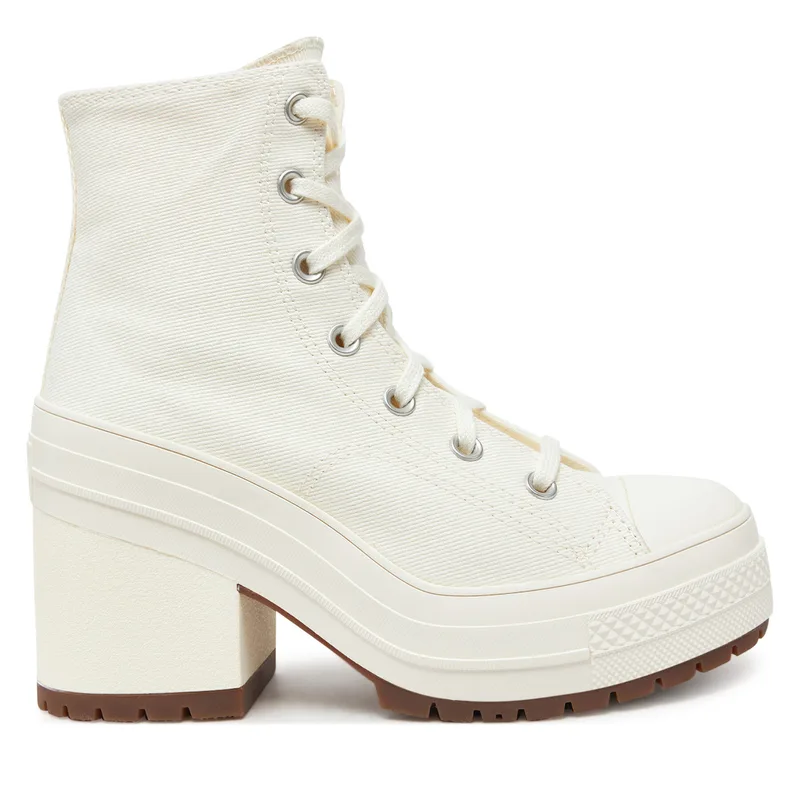 Μποτίνια Converse Chuck 70 De Luxe Heel A05348C Εκρού
