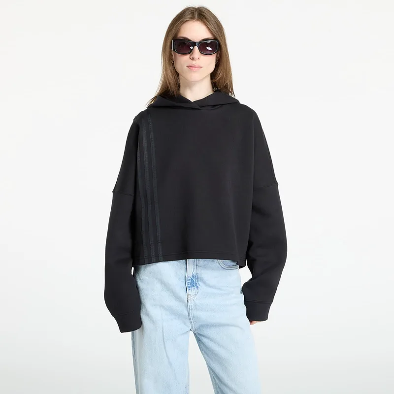 Φούτερ adidas Off Placed 3-Stripes Hoodie Black M