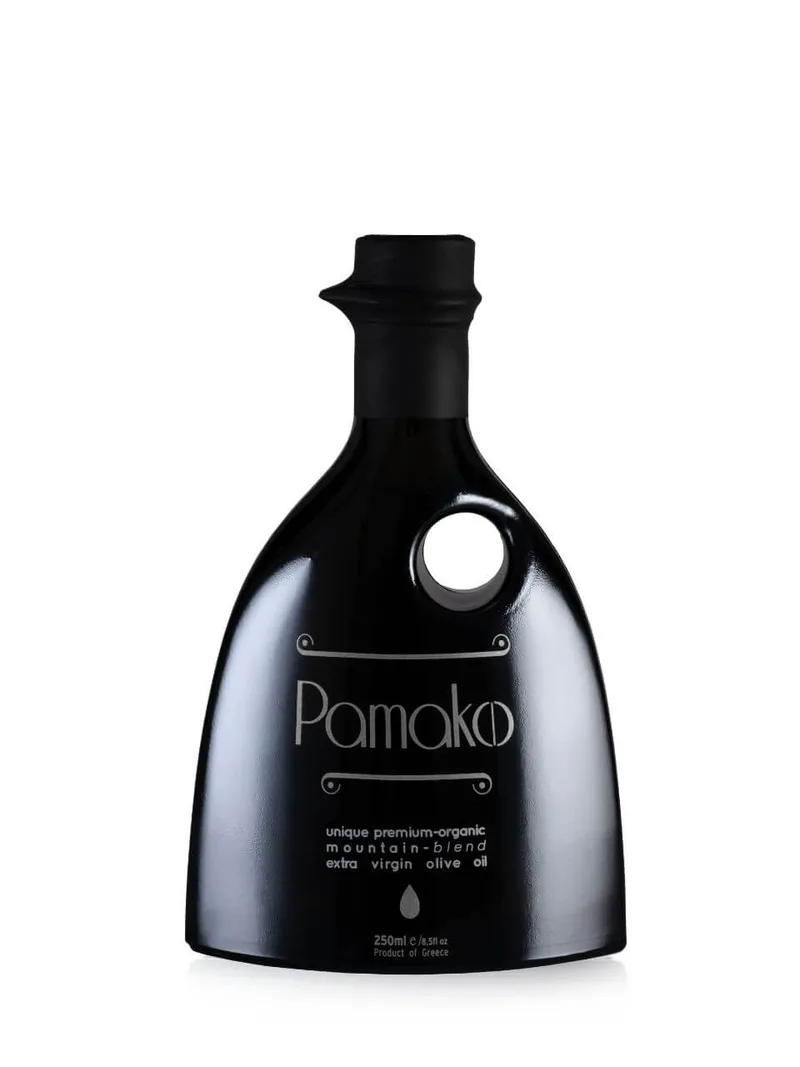 Βιολογικό blend εξαιρετικό παρθένο ελαιόλαδο «Ultra Premium» Κρήτης "Pamako" 250ml>