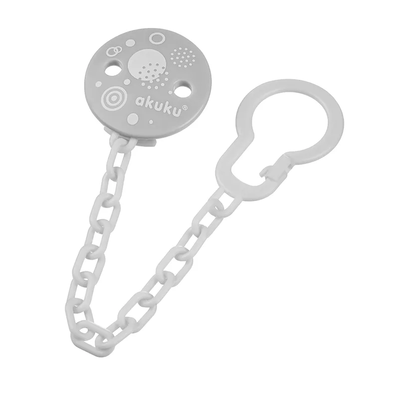 Κλιπ Πιπίλας Grey akuku A0700 (Χρώμα: Γκρι) - akuku - A0700