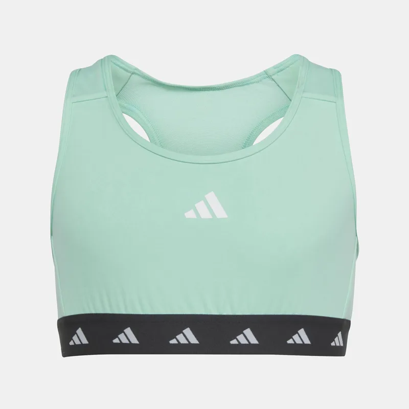 ADIDAS GIRLS AEROREADY TECHFIT SPORTS BRA ΠΡΑΣΙΝΟ