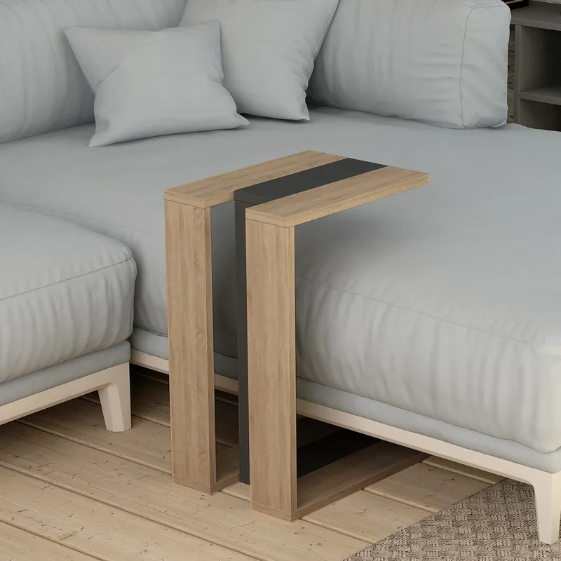 Βοηθητικό Τραπεζάκι (30x40x57) A-G Muju 855DTE2882 Oak/Anthracite