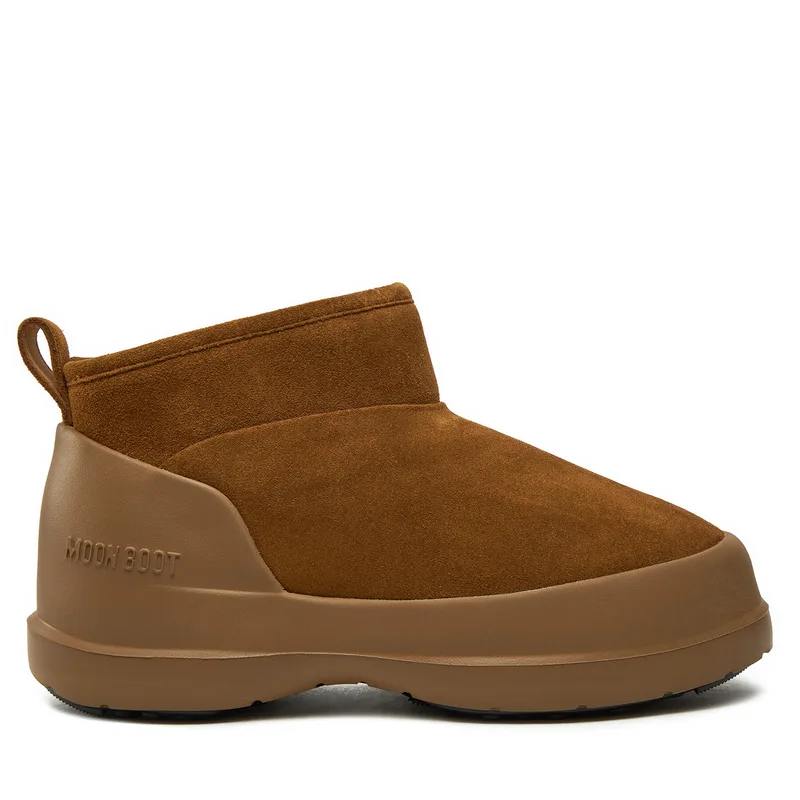 Μπότες Χιονιού Moon Boot Luna Low Suede Boot 80D2480040 Καφέ