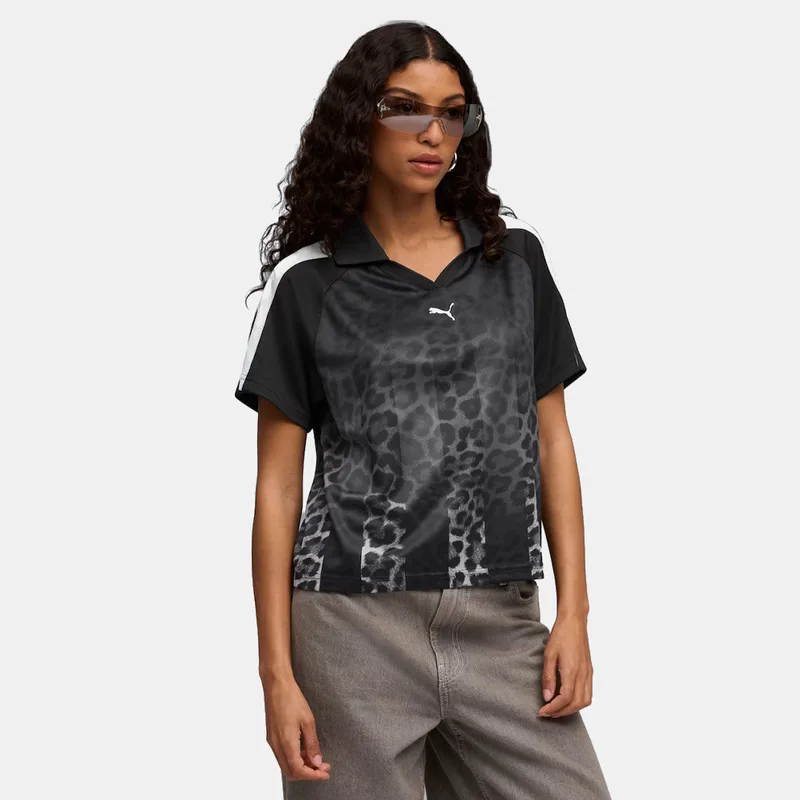 Puma T7 Leo Luxe Football Γυναικείο T-Shirt (9000246163_32225)