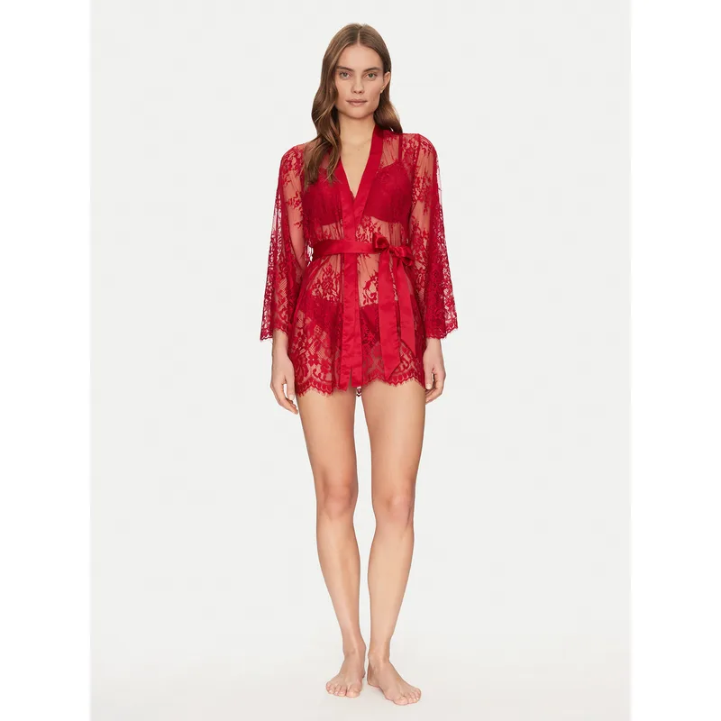 Hunkemöller Ρόμπα Isabelle 300603 Κόκκινο
