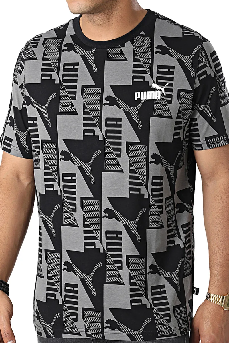 Μπλούζα Κοντομάνικη Puma Power AOP 849798-01 Ανδρικό