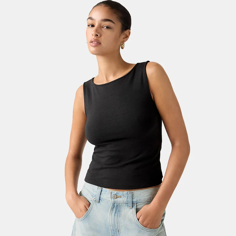 Levi's Boatneck Γυναικείο Αμάνικο T-Shirt (9000256261_90600)