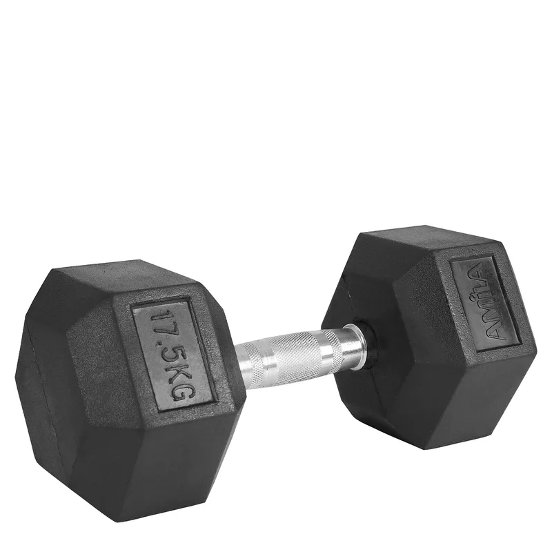 Αλτήρας Εξάγωνος Rubber Cover Class A 17.5kg