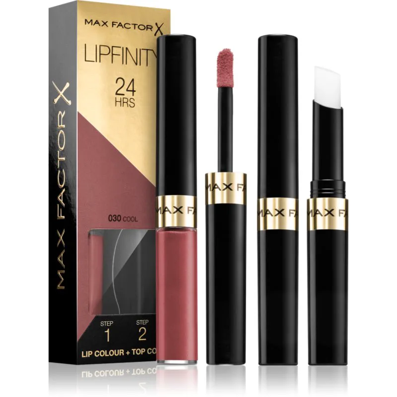Max Factor Lipfinity Lip Colour μακράς διαρκείας κραγιόν με βάλσαμο απόχρωση 030 Cool 4.2 γρ