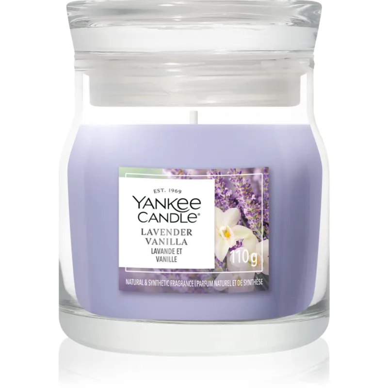 Yankee Candle Lavender Vanilla αρωματικό κερί Signature 110 γρ