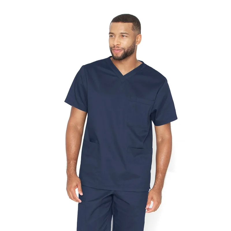 Barco Essentials BE002 Ανδρική Μπλούζα Scrubs V-Neck Navy