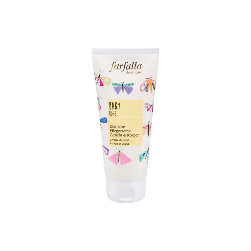 Farfalla BABY Delicate Rose Cream for Face and Body 100 ml
