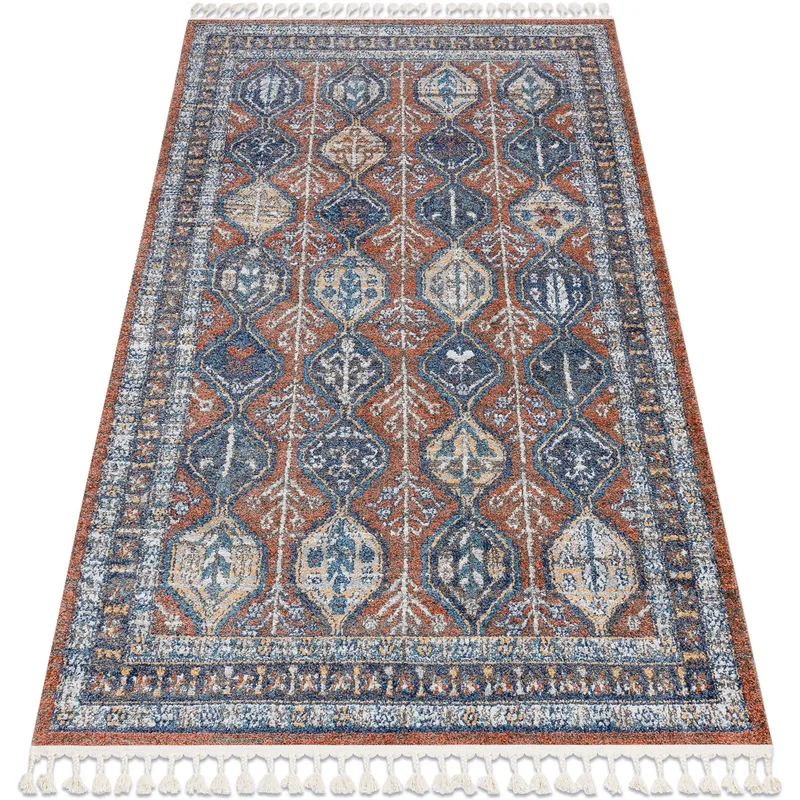 Χαλιά Rugsx Σύγχρονο χαλί BELLE BG60A καφέ / Ϡ80x150 cm