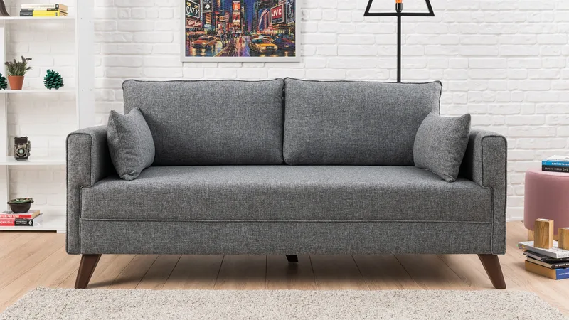 Διθέσιος Καναπές Bella Sofa For 2 Pr - Grey 825Blc1498 (177x85x81)