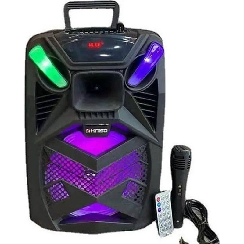 Σύστημα Karaoke με Ενσύρματo Μικρόφωνo QS-833 σε Μαύρο Χρώμα