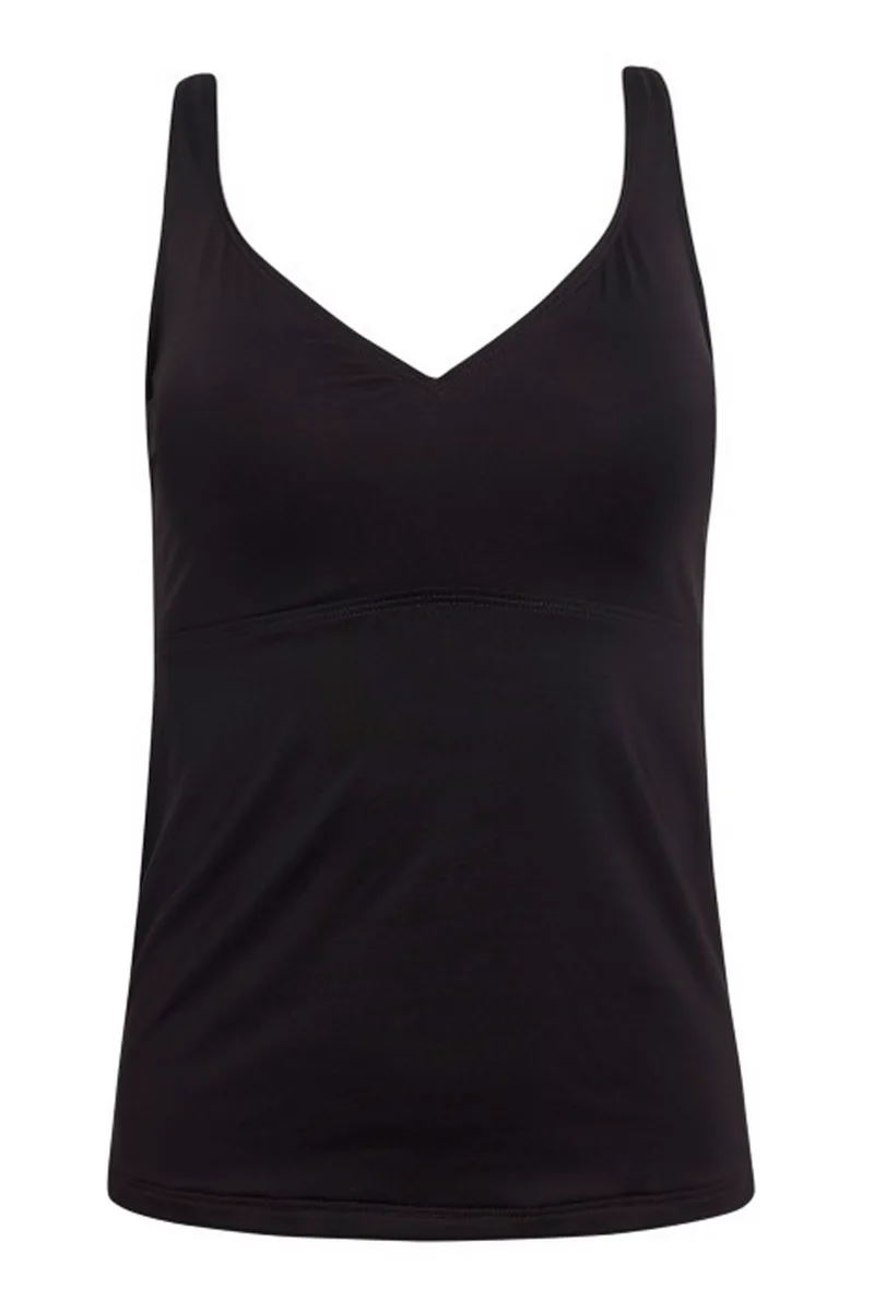 Blu4u γυναικείο tankini top μονόχρωμο με ρυθμιζόμενες τιράντες 'Stroke Leo'-23366058-18