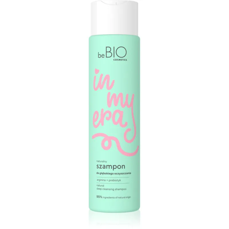 beBIO In My Era Natural Deep Cleansing σαμπουάν για βαθύ καθαρισμό 300 ml
