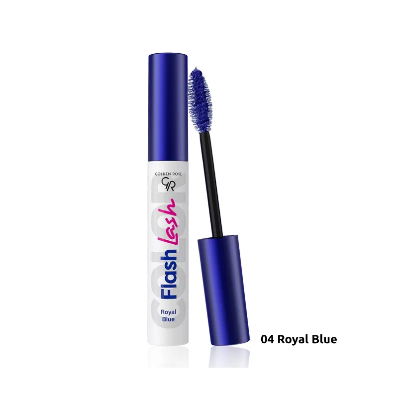 Golden Rose Flash Lash Colored Mascara 04 Royal Blue