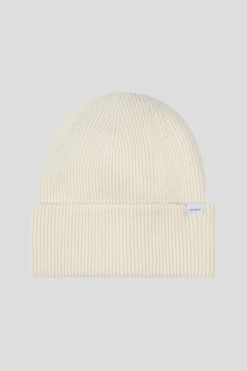 LES DEUX Ανδρικό Λευκό Wayne Wool Beanie