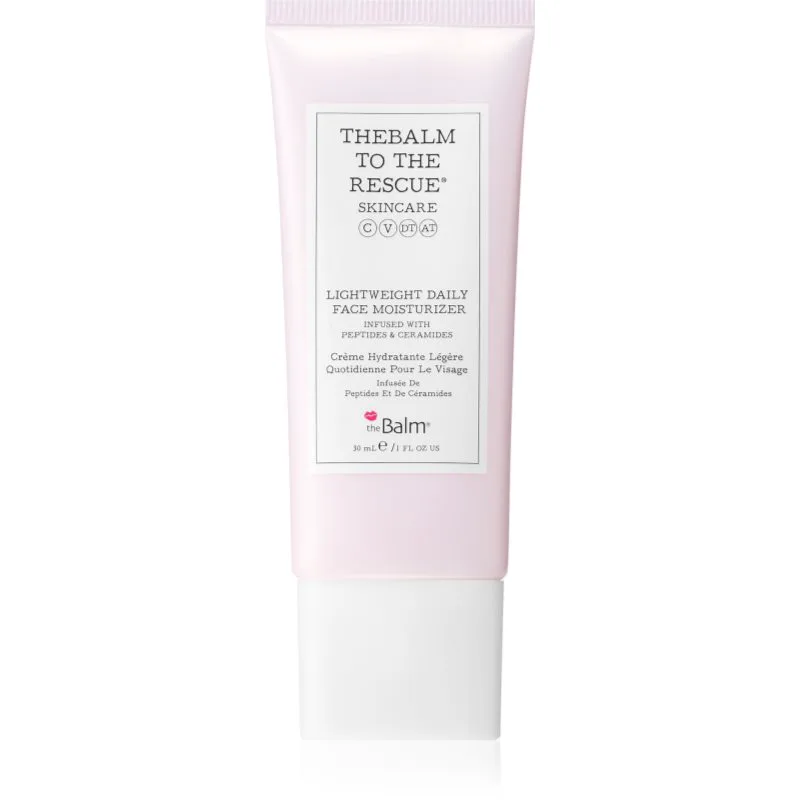theBalm To The Rescue® Peptides & Ceramides ελαφριά κρέμα ημέρας με κηραμίδια 30 ml
