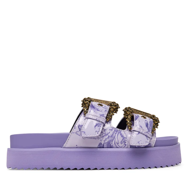 Παντόφλες Versace Jeans Couture 80VA3SM1 ZS366 338 Μωβ