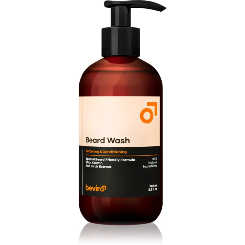Beviro Beard Wash σαμπουάν για τα γένια 250 ml