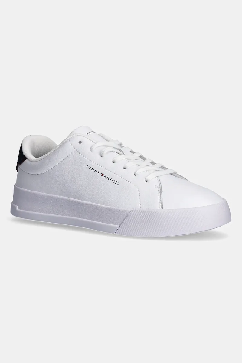 Tommy Hilfiger TH COURT LTH DETAIL ESS sneakers Ανδρικά δερμάτινα