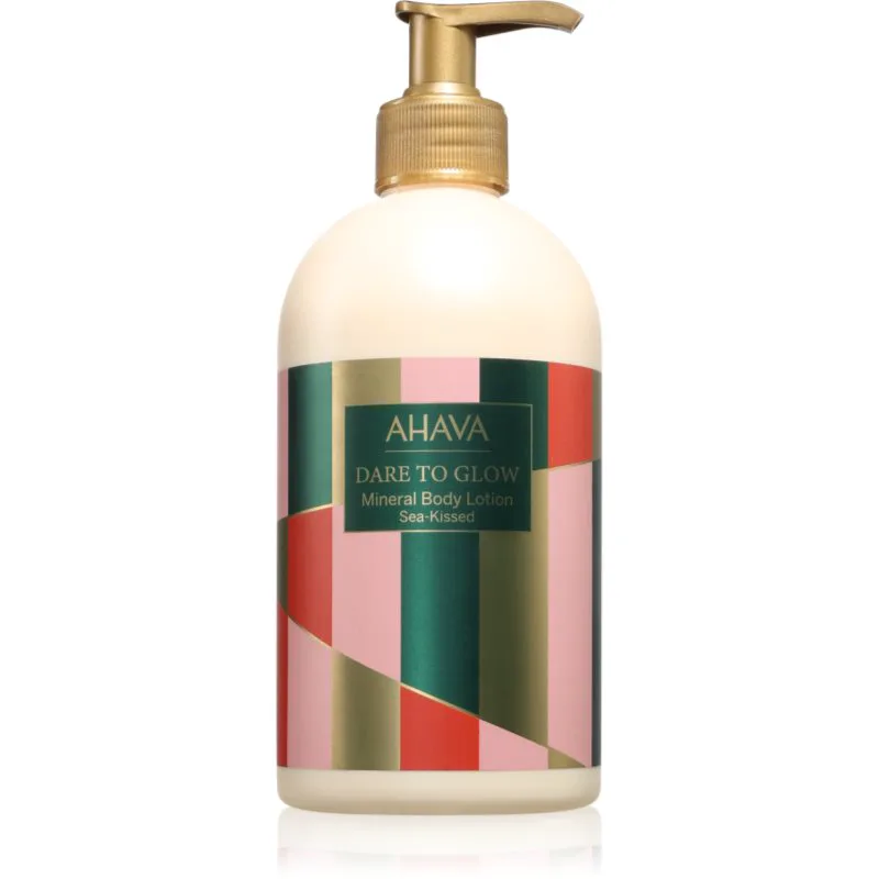 AHAVA Dare to Glow Sea Kissed θρεπτικό γάλα για το σώμα με μεταλλικά στοιχεία απο τη Νεκρά θάλασσα 500 ml