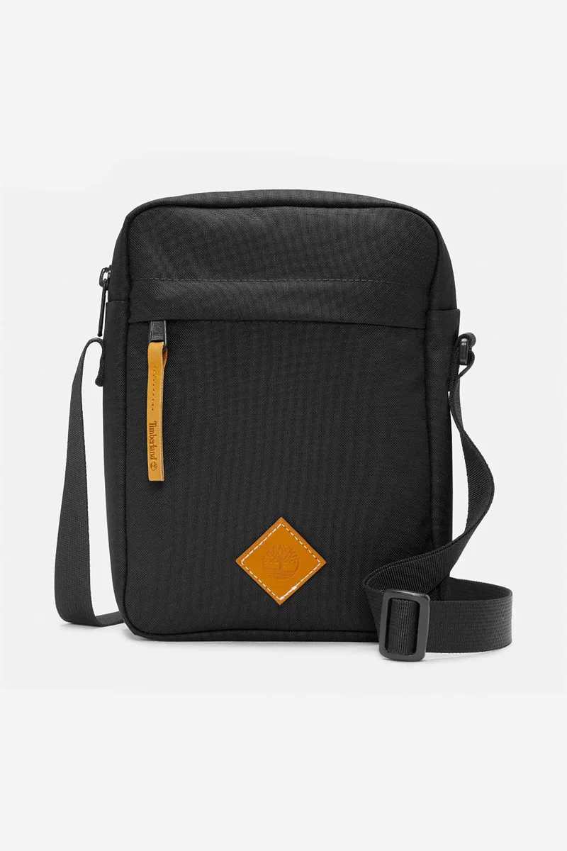 Timberland unisex τσαντάκι crossbody με tree logo patch - TB0A61GB0011 Μαύρο