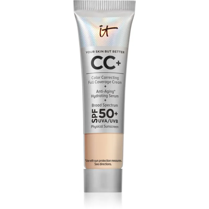 IT Cosmetics Your Skin But Better CC+ CC κρέμα SPF 50+ απόχρωση Light 12 ml