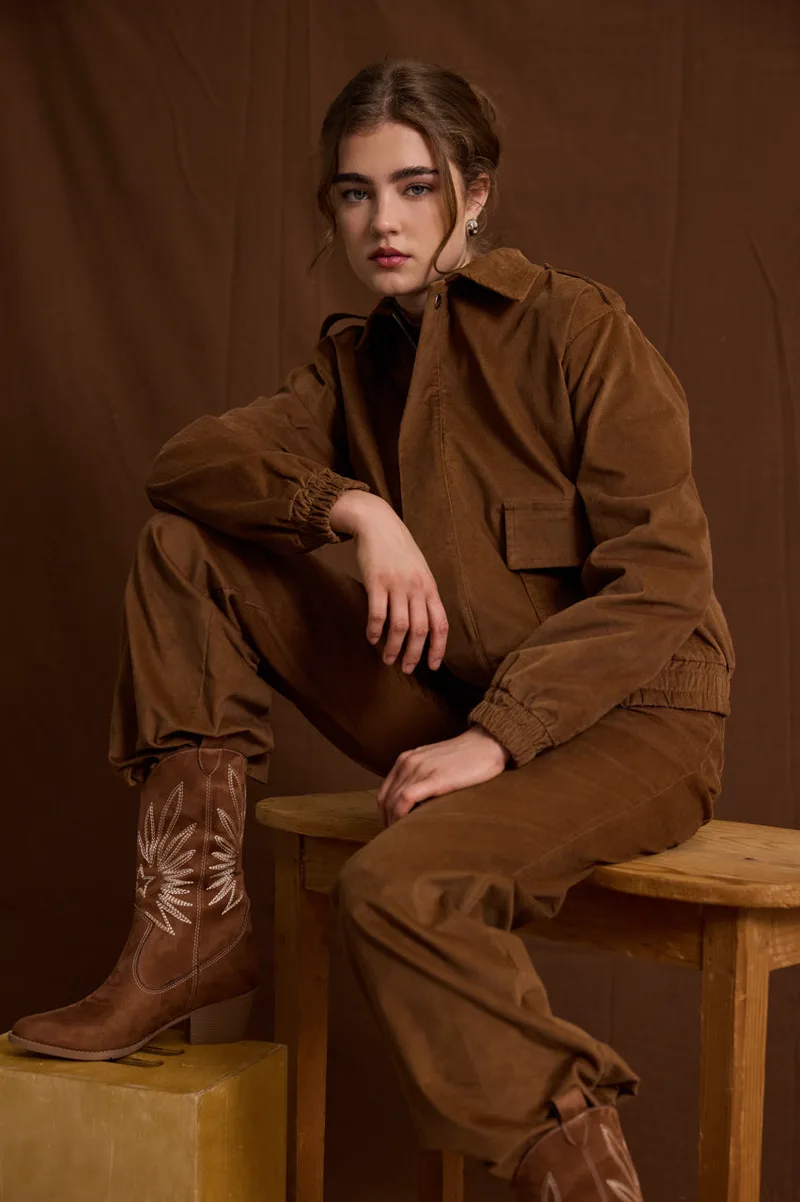 Enzzo Jacket Jacklyn - Καφέ