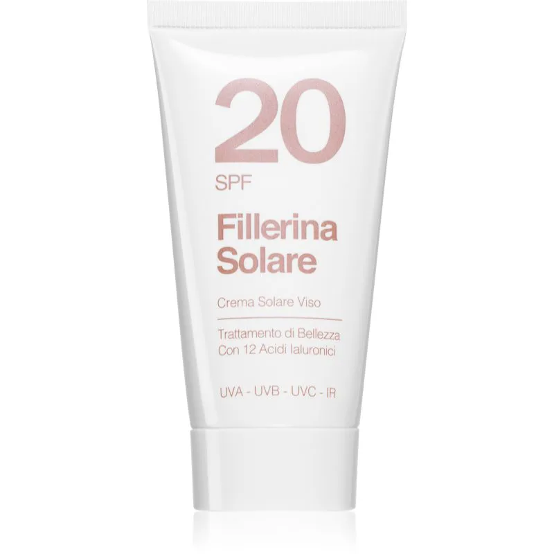 Fillerina Sun Beauty Face Sun Cream αντηλιακή κρέμα προσώπου SPF 20 50 ml