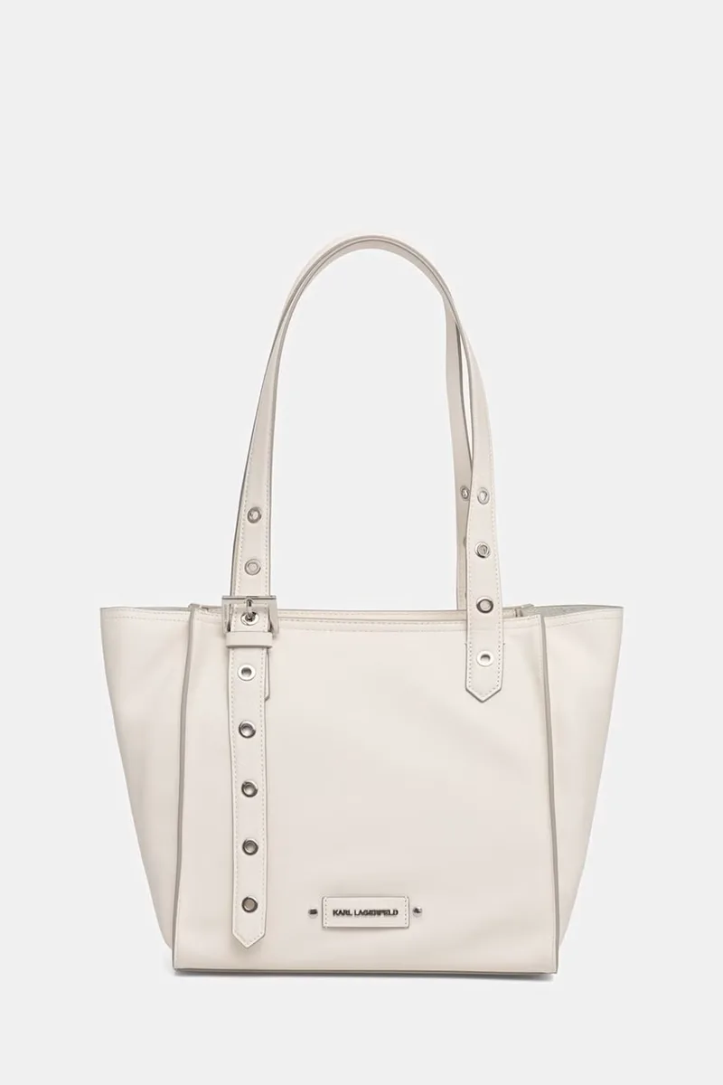 Karl Lagerfeld Tote γυναικεία δερμάτινη K/EYELETS